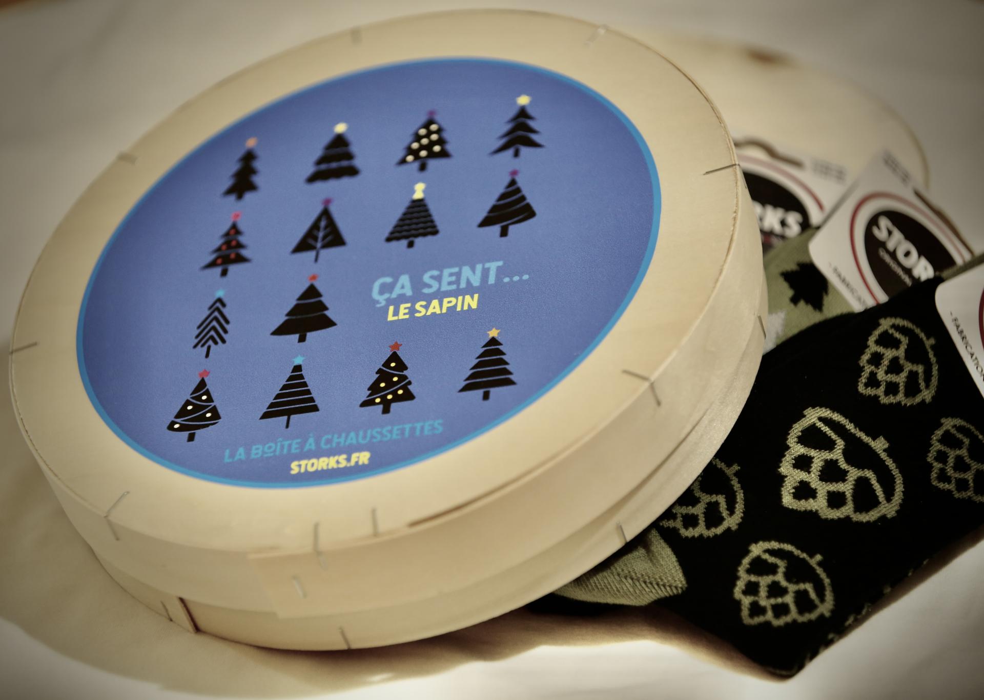 Boîte 4 chaussettes